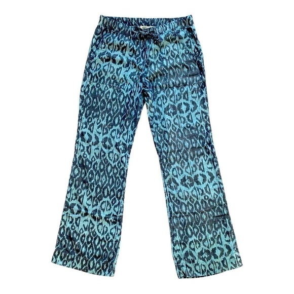 CLOTH & STONE Ikat Print Cabana Pants Blue Size Small (NWOT) Tall 31.5” Inseam - Picture 1 of 13